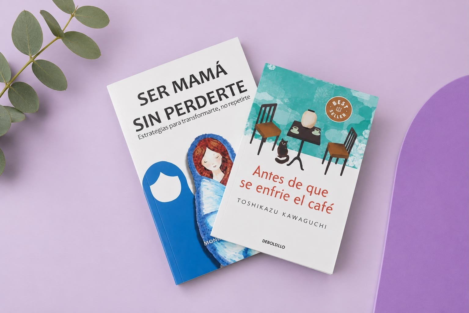 Vela aromática y té incluidos en el Kit New Mom