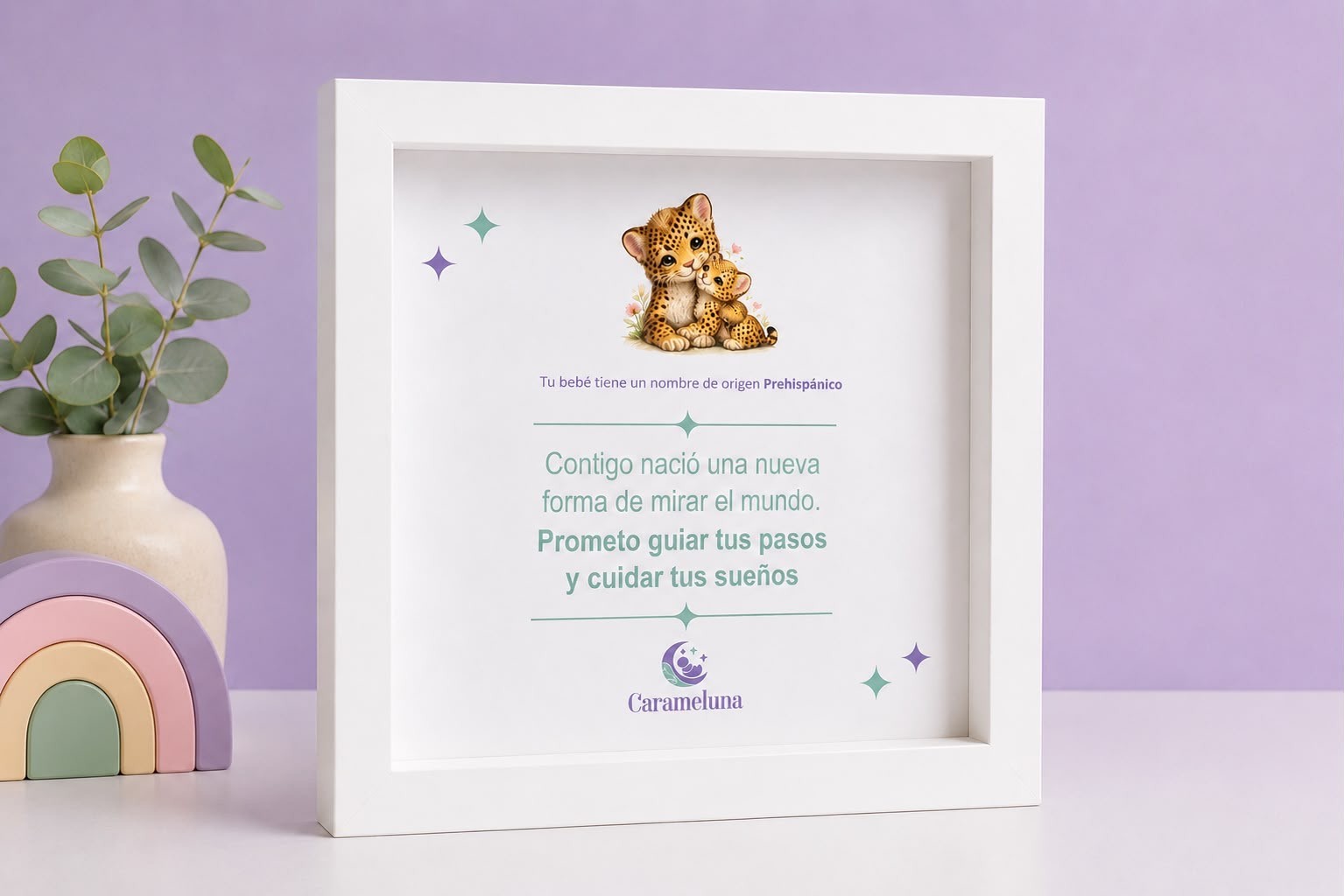 Cojín de semillas y hierbas aromáticas del Kit New Mom